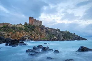 Talamone castle, Orbetello, Grosseto, Maremma, Tuscany, Italy