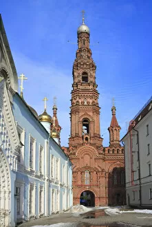 Tall bell tower, Kazan, Tatarstan, Russia