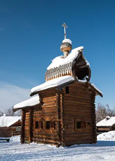 Taltsy a traditional village near by Irkutsk, Irkutsk region, Siberia, Russia