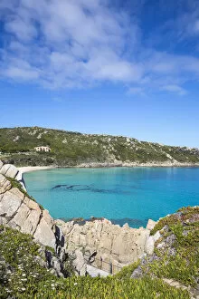 Images Dated 8th October 2019: taly, Sardinia, Santa Teresa Gallura, Rena Bianca beach