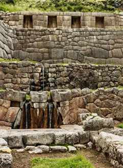 Inca Empire Prints: Tambomachay Ruins, Cusco Region, Peru