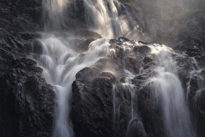 Alberta Prints: Tangle Falls, Jasper National Park, Alberta, Canada