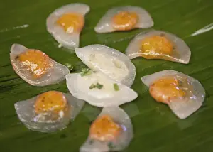 Dumplings Prints: Tapioca flour dumplings, Hoi An (UNESCO World Heritage Site), Quang Ham, Vietnam