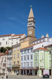 Istrian Prints: Tartini Square (Tartinijev trg), Piran, Slovenia