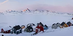 Images Dated 25th February 2010: Tasiilaq, Greenland, winter