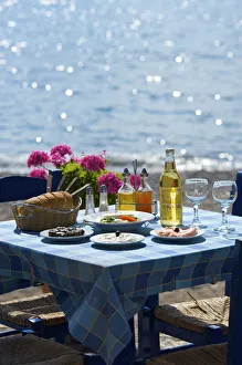 Tavern in Kato Zakros, East Coast, Crete, Greece