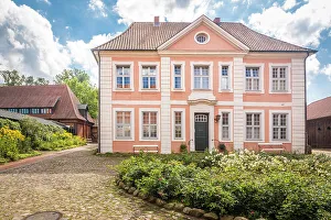 Brick Gothic Prints: tavern of Lune Monastery, Luneburg, Lower Saxony, Germany
