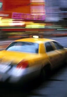 Images Dated 27th August 2009: Taxi, New York City