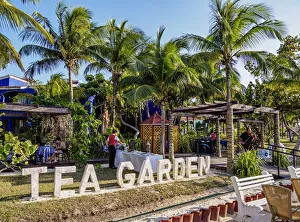 Holguin Province Prints: Tea Garden Cafe, Guardalavaca, Holguin Province, Cuba