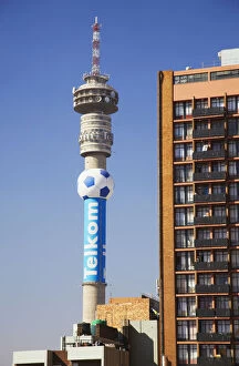Images Dated 28th September 2010: Telkom Tower in Hillbrow District, Johannesburg, Gauteng, South Africa