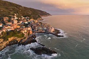 Tellaro, during a seastorm, Tellaro, municipality of Lerici, La Spezia province, Liguria, Italy