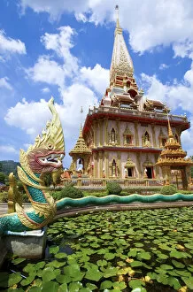 Images Dated 2nd September 2011: Tempel Wat Chalong, Phuket Island, Thailand