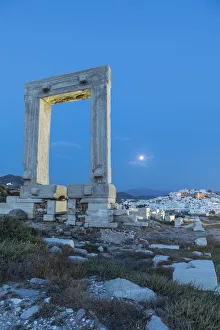 Temple of Apollo, Naxos Town, Naxos, Cyclade Islands, Greece