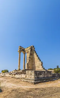 The Temple of Apollo at the Sanctuary of Apollo Hylates, Kourion, Limassol, Cyprus