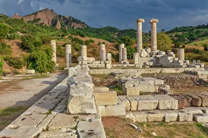 Archeology Prints: Temple of Artemis, Sardis, Sardes, Manisa Province, Turkey