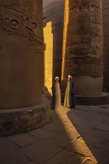 Egypt Prints: Temple Complex of Karnak in Thebes, Archaeological Sites, Luxor, Egypt