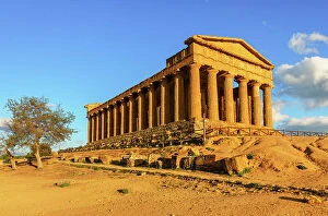 Q3 2023 Collection: Temple of Concordia, Valley of Temples, Agrigento, Sicily, Italy