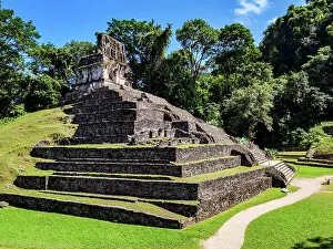 Palenque Prints: Temple of the Cross, Palenque Archaeological Site, Palenque, Chiapas State, Mexico