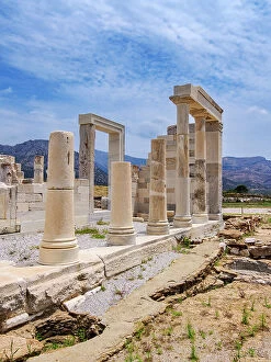 Archaeological Collection: Temple of Demeter, Sangri, Naxos Island, Cyclades, Greece