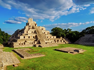 Temple Of Five Storeys Prints: Temple of Five Floors at sunset