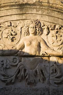 Images Dated 18th January 2008: Temple of Hadrian, Curetes Street, Ephesus, Turkey