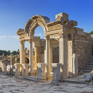 Temple of Hadrian, ruins of ancient Ephesus, Selcuk, Izmir Province, Turkey