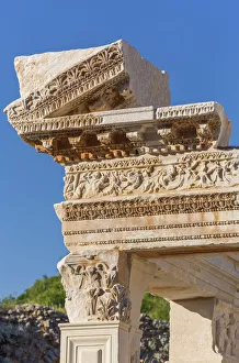 Temple of Hadrian, ruins of ancient Ephesus, Selcuk, Izmir Province, Turkey
