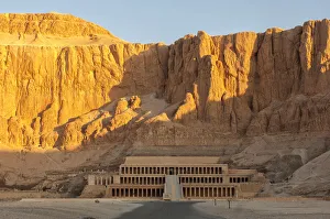 Luxor Prints: Temple of Hatshepsut, Archaeological Sites, West Bank, Thebes West, Luxor, Egypt