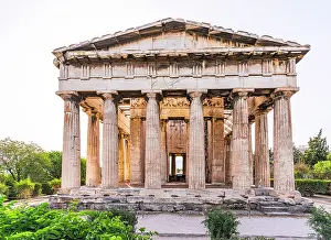 Colonnade Prints: Temple of Hephaestus, Ancient Agora of Athens, Athens, Greece