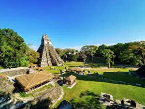 Step Prints: Temple I or Temple of the Great Jaguar