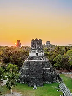 Step Prints: Temple II or Temple of the Masks at Great Plaza