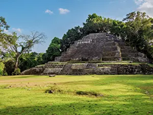 Lamanai Prints: Temple of the Jaguar, Lamanai Archaeological Reserve, Orange Walk District, Belize