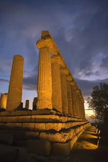Temple of Juno, Valley of the Temples, Agrigento, Sicily, Italy