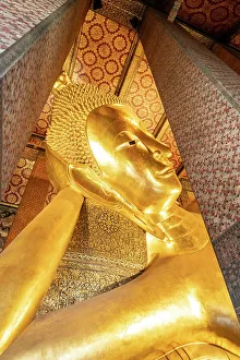 Inside Prints: Temple of the Reclining Buddha, Wat Pho, Phra Nakhon District, Bangkok, Thailand