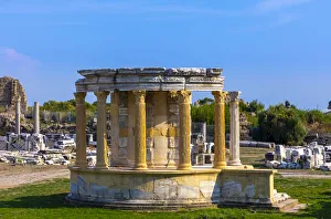 Images Dated 19th November 2019: Temple of Tyche, Side, Turkey
