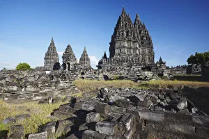 Temples at Prambanan complex, Java, Indonesia