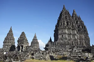 Temples at Prambanan complex, Java, Indonesia