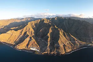 Images Dated 8th October 2021: Tenerife, Canary Islands, Spain. Aerial view of the North coast