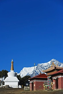 Everest Region Prints: Tengboche Monastery, Tengboche, Solu Khumbu Everest Region, Sagarmatha National Park