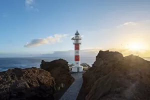 Images Dated 8th October 2021: Teno lighthouse, Tenerife, Canary Islands, Spain