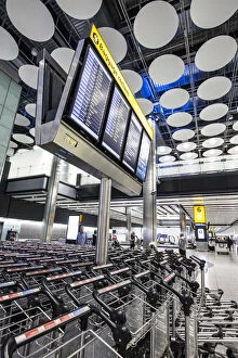 Terminal Five, Heathrow airport, London, England, UK