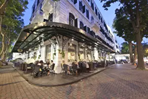 Terrace / pavement cafe, Sofitel Metropole Legend Hotel, Hanoi, Vietnam