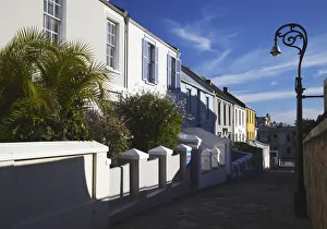 Terraced houses on Donkin Heritage Trail, Port Elizabeth, Eastern Cape, South Africa