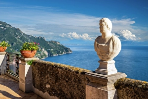 Campania Prints: Terrazza dell'Infinito scenic belvedere