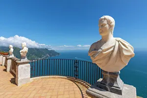 Terrazza dell'lnfinito at the Villa Cimbrone, Ravello, Amalfi Coast, Campania, Italy