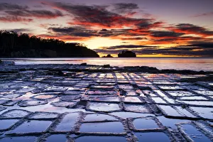 Australian Gallery: Tessellated Pavement, Eaglehawk Neck, Tasmania