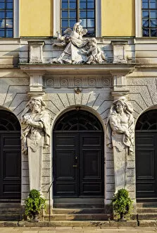 Tessin Palace, detailed view, Gamla Stan, Stockholm, Stockholm County, Sweden