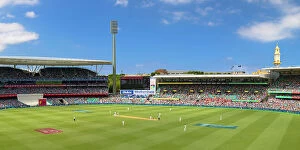 Sport Gallery: Test cricket match at Sydney Cricket Ground, Sydney, New South Wales, Australia