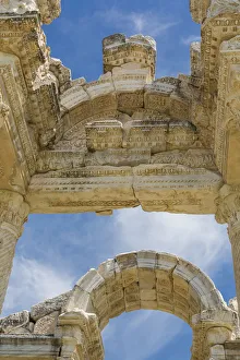 Aydin Province Prints: Tetrapylon, ruins of ancient Aphrodisias, Aydin Province, Turkey
