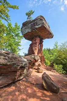 Teufelstisch, Devils Table, Hinterweidenthal, Wasgau, Palatinate Forest
